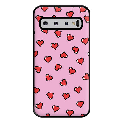 Health Pattern Phone Case for Galaxy S10 Plus