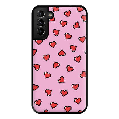 Health Pattern Phone Case for Galaxy S21 Plus