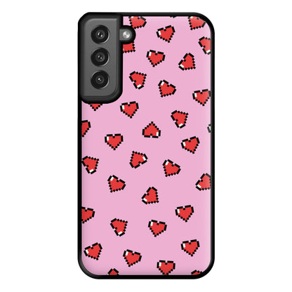 Health Pattern Phone Case for Galaxy S21FE