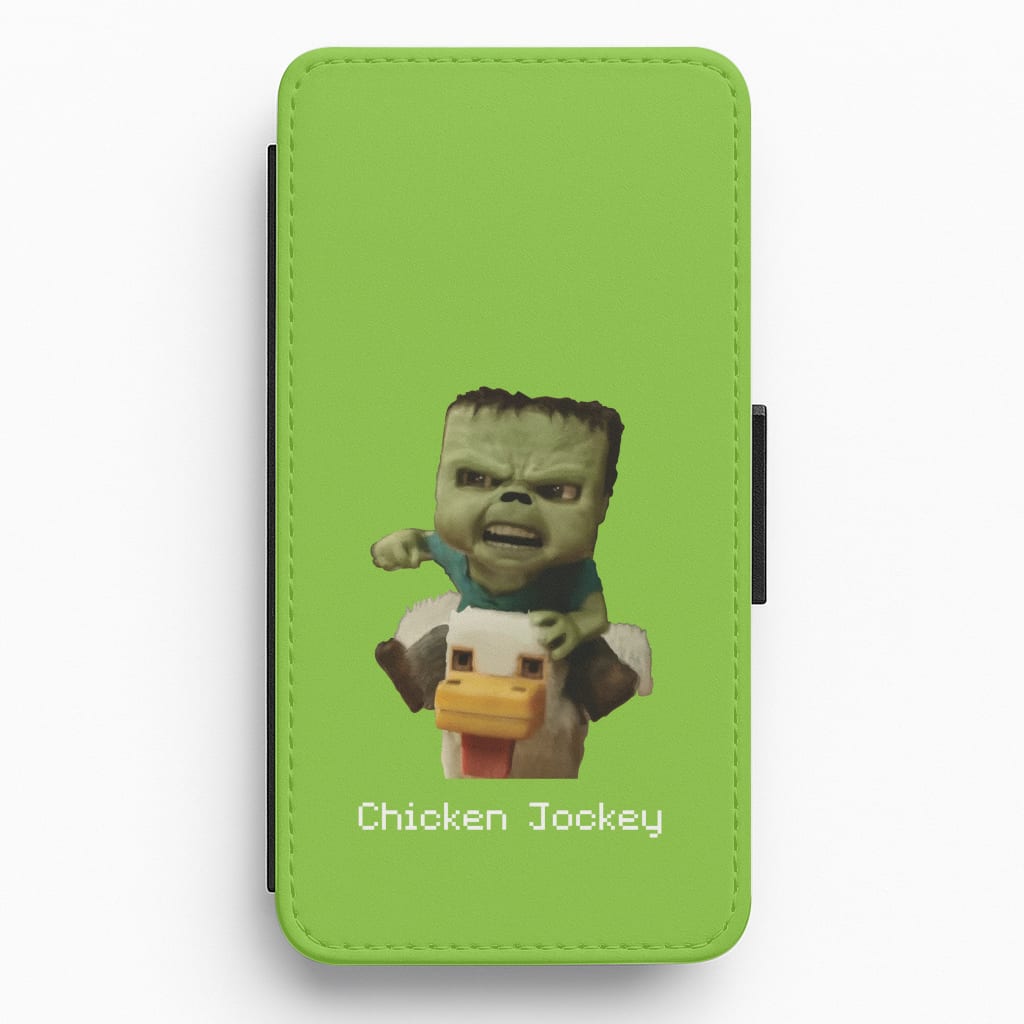 Chicken Jockey  Flip / Wallet Phone Case