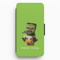 Chicken Jockey  Flip / Wallet Phone Case