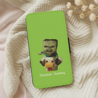 Chicken Jockey  Wallet Phone Case