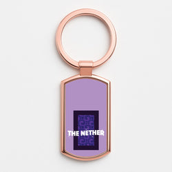 The Nether Rose Gold Keyring