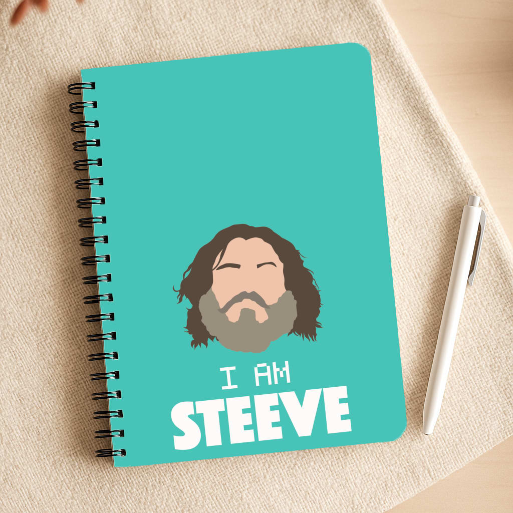 Jack I Am Steve Notepad