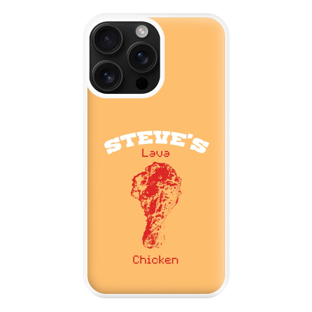 Steve's Lava Chicken Phone Case for iPhone 16 Pro Max