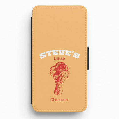 Steve's Lava Chicken Flip / Wallet Phone Case