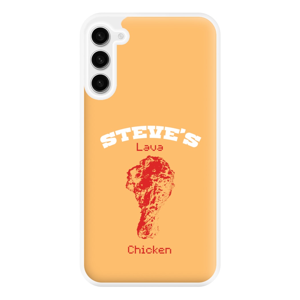 Steve's Lava Chicken Phone Case for Galaxy S23FE