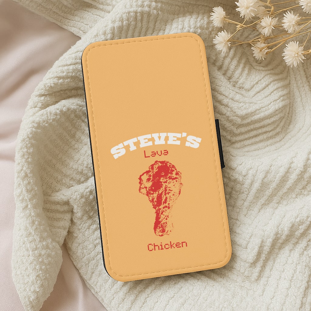 Steve's Lava Chicken Wallet Phone Case
