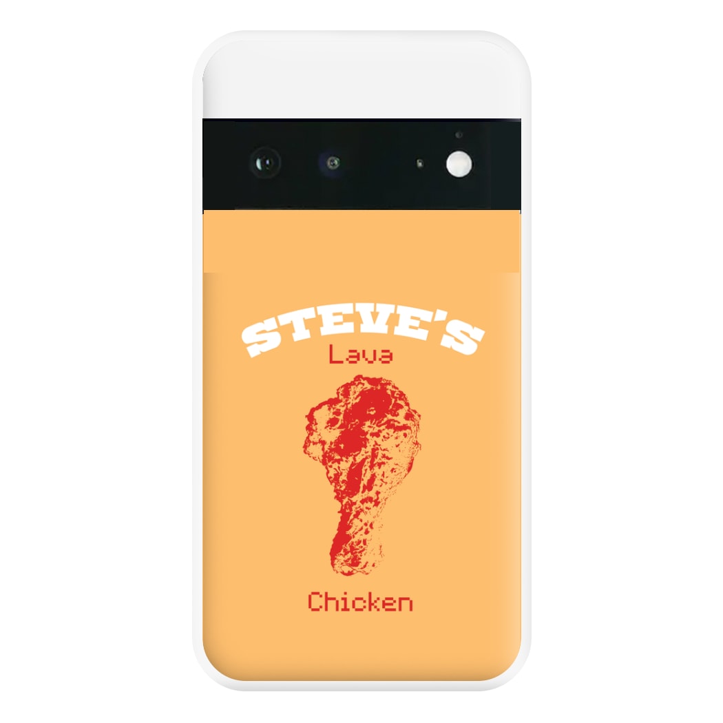 Steve's Lava Chicken Phone Case for Google Pixel 6a