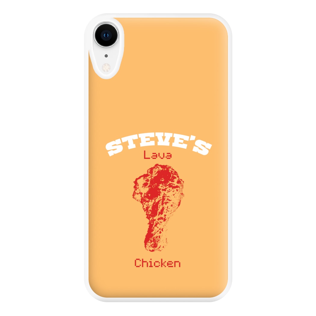 Steve's Lava Chicken Phone Case for iPhone XR