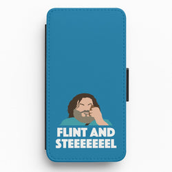 Flint And Steel Flip / Wallet Phone Case