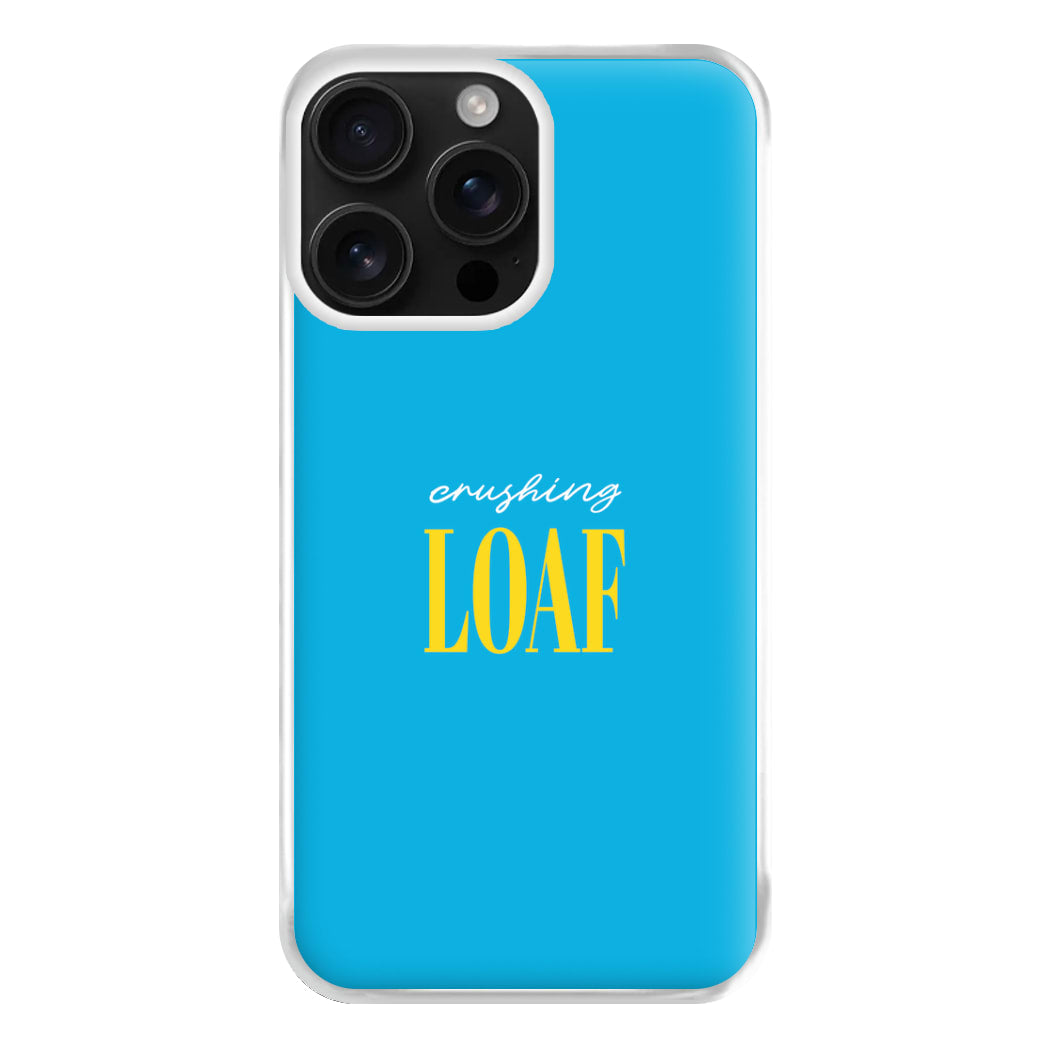 Crushing Loaf Blue Phone Case for iPhone 16 Pro Max