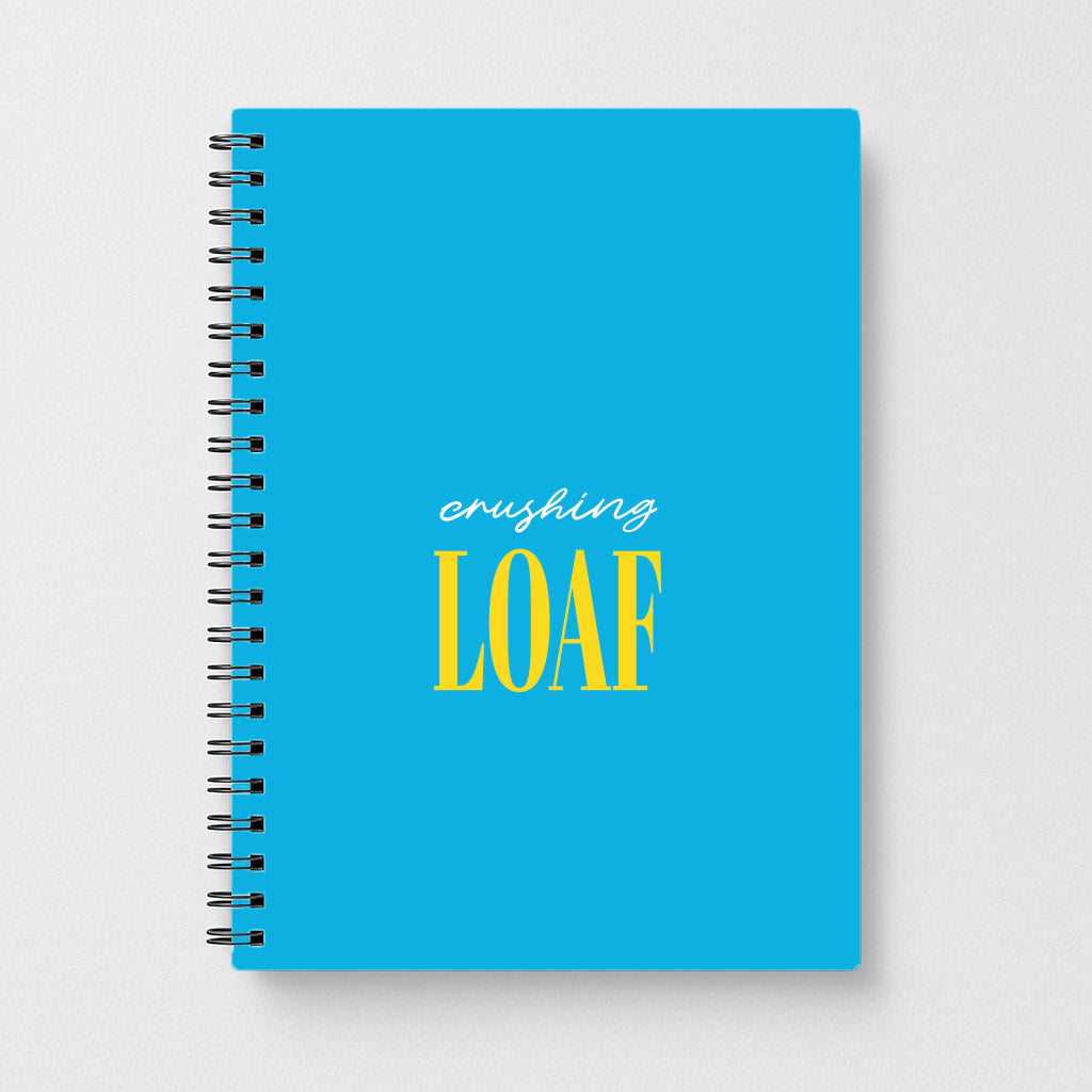 Crushing Loaf Blue Notebook