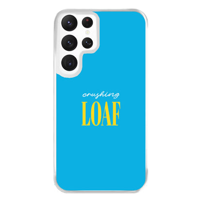 Crushing Loaf Blue Phone Case for Galaxy S22 Ultra