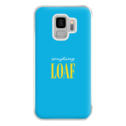 Crushing Loaf Blue Phone Case for Galaxy S9 Plus