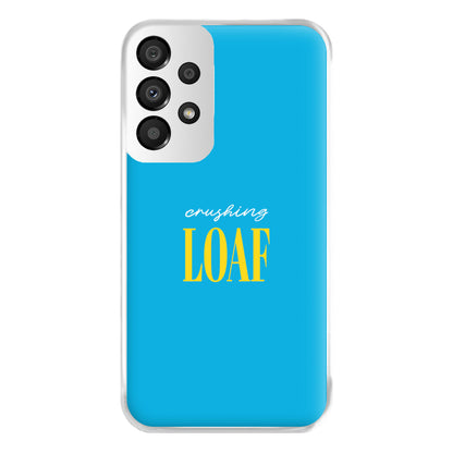 Crushing Loaf Blue Phone Case for Galaxy A33