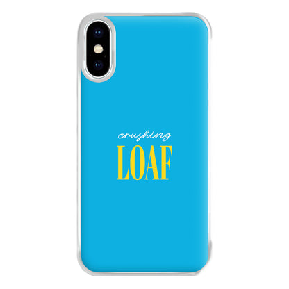 Crushing Loaf Blue Phone Case for iPhone XS Max