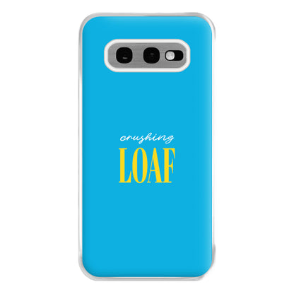 Crushing Loaf Blue Phone Case for Galaxy S10e
