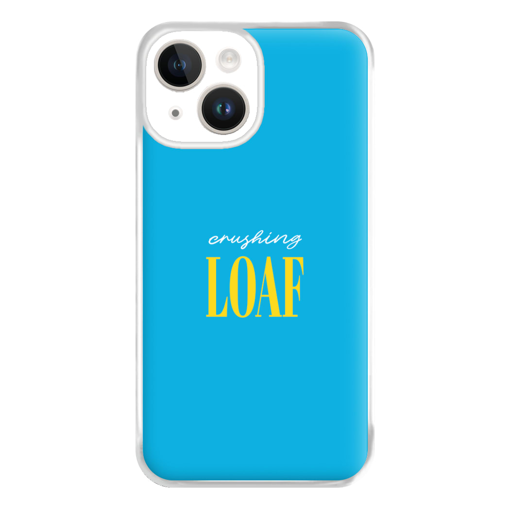 Crushing Loaf Blue Phone Case for iPhone 14