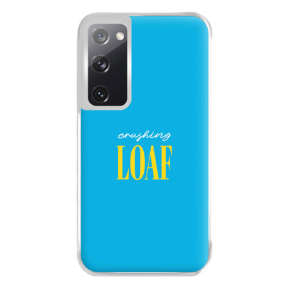 Crushing Loaf Blue Phone Case for Galaxy S20FE