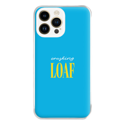 Crushing Loaf Blue Phone Case for iPhone 14 Pro Max