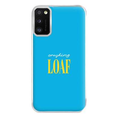 Crushing Loaf Blue Phone Case for Galaxy A41