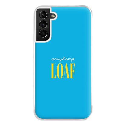 Crushing Loaf Blue Phone Case for Galaxy S21 Plus