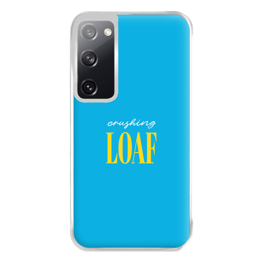 Crushing Loaf Blue Phone Case for Galaxy S20