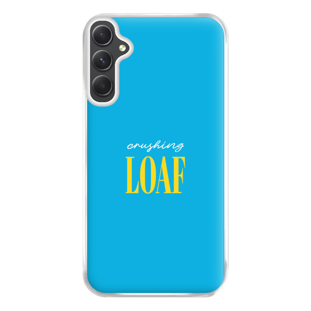 Crushing Loaf Blue Phone Case for Galaxy A54