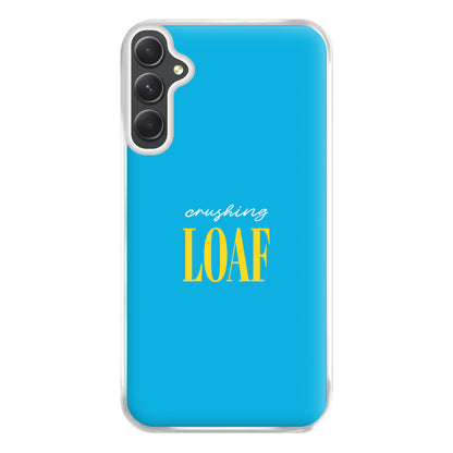 Crushing Loaf Blue Phone Case for Galaxy A54