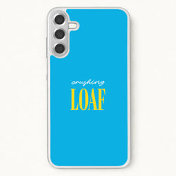 Crushing Loaf Blue Phone Case for Galaxy A57