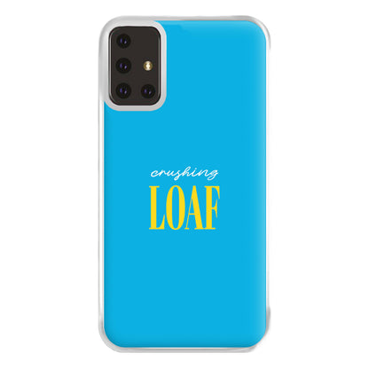Crushing Loaf Blue Phone Case for Galaxy A71