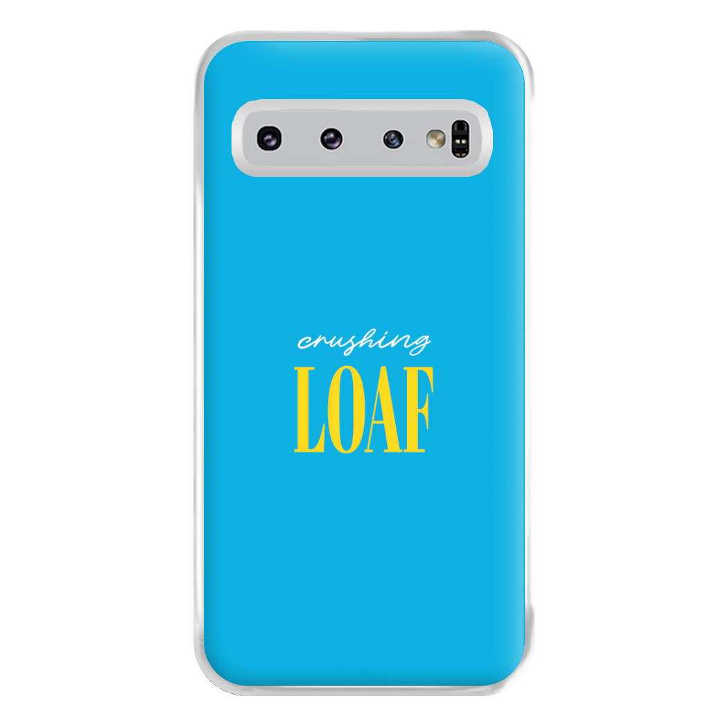 Crushing Loaf Blue Phone Case for Galaxy S10 Plus