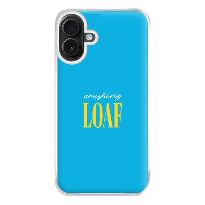 Crushing Loaf Blue Phone Case for iPhone 16 Plus
