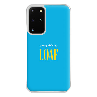 Crushing Loaf Blue Phone Case for Galaxy S20 Plus