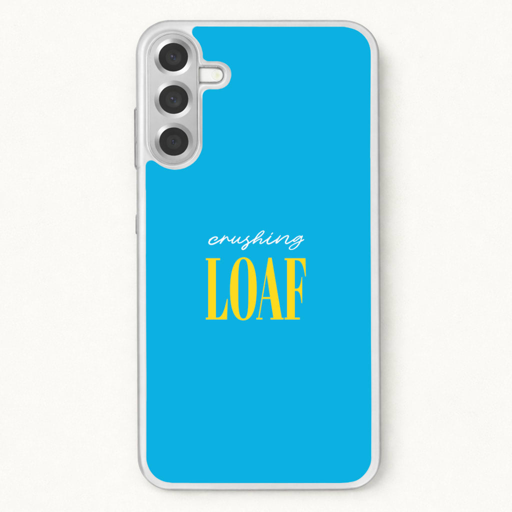 Crushing Loaf Blue Phone Case for Galaxy A17
