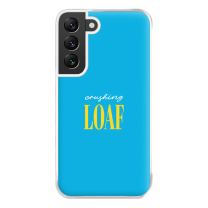 Crushing Loaf Blue Phone Case for Galaxy S22 Plus