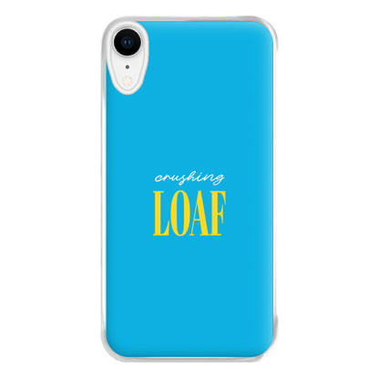 Crushing Loaf Blue Phone Case for iPhone XR