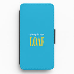 Crushing Loaf Blue Flip / Wallet Phone Case