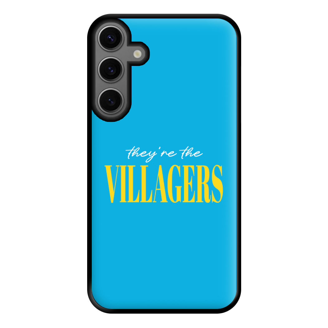 They're The Villagers Blue Phone Case for Galaxy S23FE