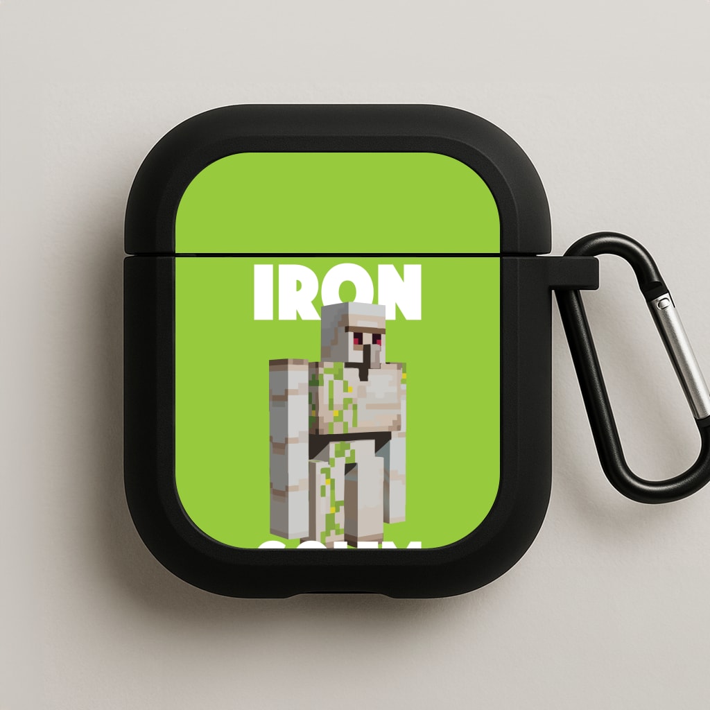 Iron Golem AirPods Case