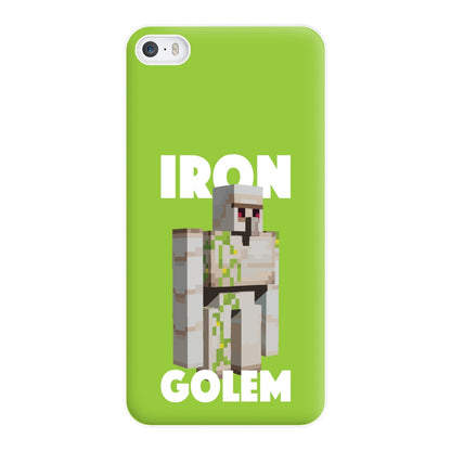 Iron Golem Phone Case for iPhone 5 / 5s / SE 2016