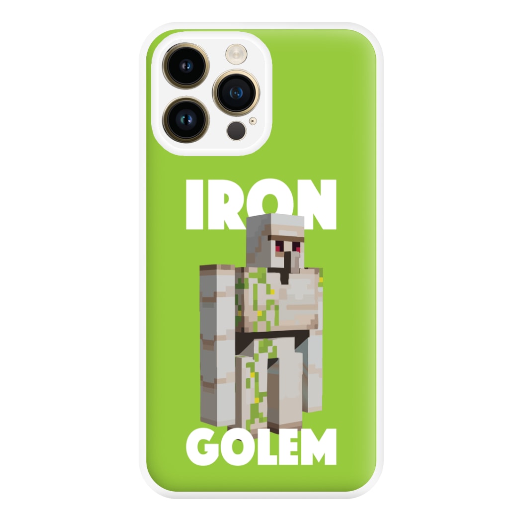 Iron Golem Phone Case for iPhone 14 Pro Max