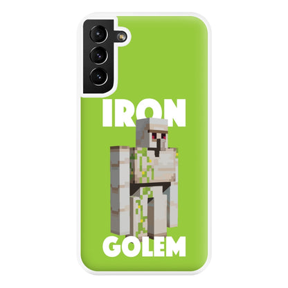 Iron Golem Phone Case for Galaxy S21 Plus