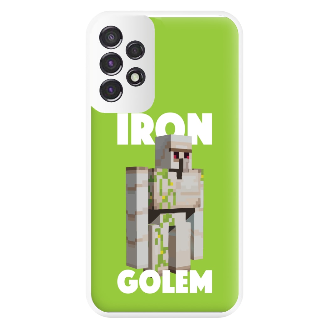 Iron Golem Phone Case for Galaxy A53