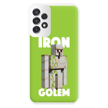 Iron Golem Phone Case for Galaxy A53