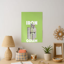 Iron Golem Art Print