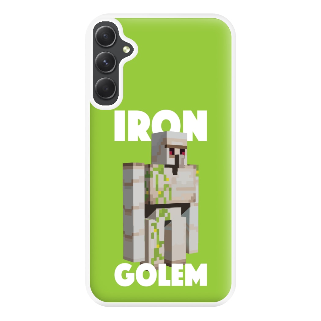 Iron Golem Phone Case for Galaxy A14