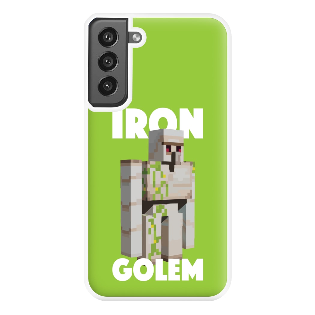 Iron Golem Phone Case for Galaxy S21FE
