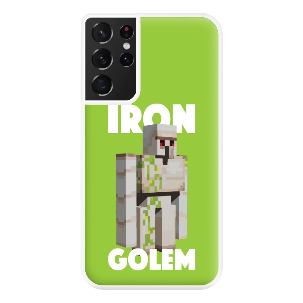 Iron Golem Phone Case for Galaxy S21 Ultra